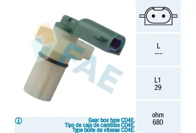 Generador de impulsos, cigüeñal FAE 7-9087 FAE 7-9087 Última Oportunidad